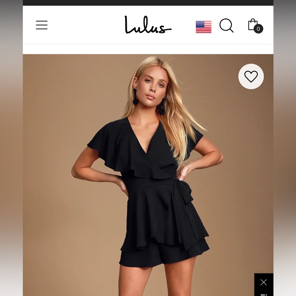 Lulu’s dress black brand new
